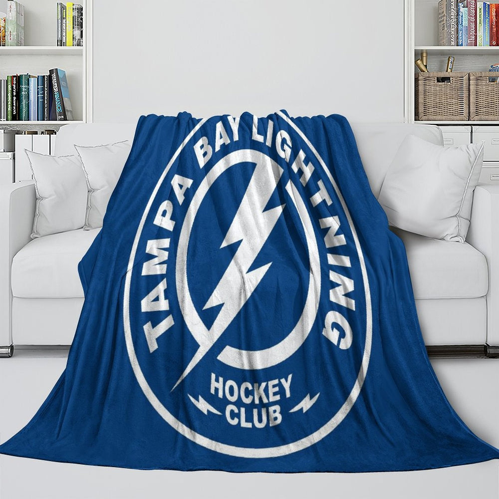 Tampa Bay Lightning Blanket Flannel Throw Kids Room Decoration (Online Order Only)