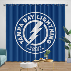 Tampa Bay Lightning Curtains Blackout Window Drapes Room Decoration (Online Order Only)