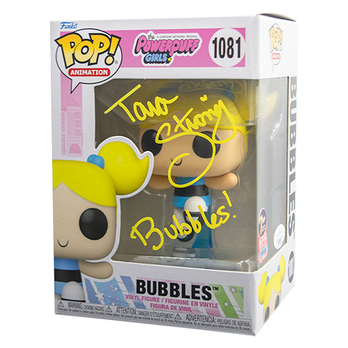 Signature Series Tara Strong Signed Pop - Bubbles (Powerpuff Girls) (Online Order Only)
