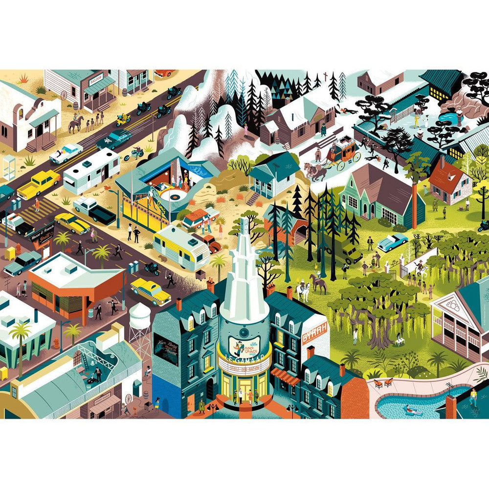 Tarantino Films Movie Masters 1000 Piece Jigsaw Puzzle Heye (ONLINE ORDER ONLY)