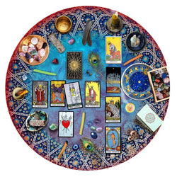 Tarot Crystal Magic 500 Piece Round Jigsaw Puzzle Springbok (ONLINE ORDER ONLY)