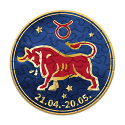 Taurus Zodiac 33 Piece Mini Matchbox Jigsaw Puzzle Curiosi