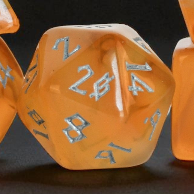 Tavern Ale Acrylic Dice Set (ONLINE ORDER ONLY)