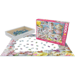 Tea Time 1000 Piece Jigsaw Puzzle Eurographics (ONLINE ORDER ONLY)