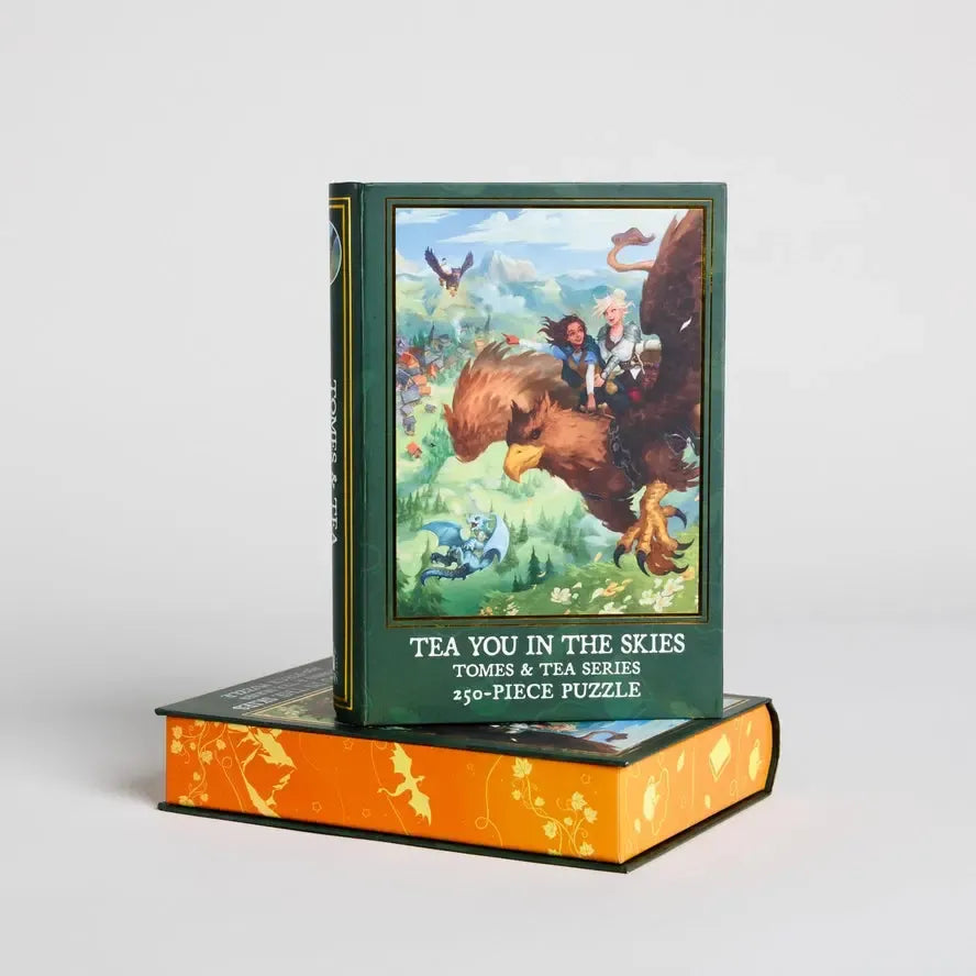 Tea You in the Skies "Tomes & Tea Series" 250 Piece Jigsaw Puzzle KOT (ONLINE ORDER ONLY)