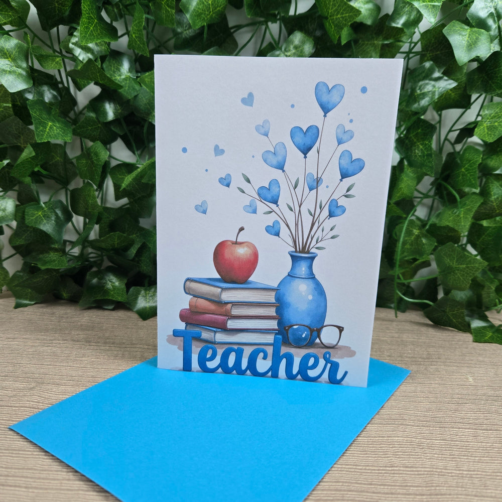 Teacher Birthday or Appreciation Card (ONLINE ORDER ONLY)
