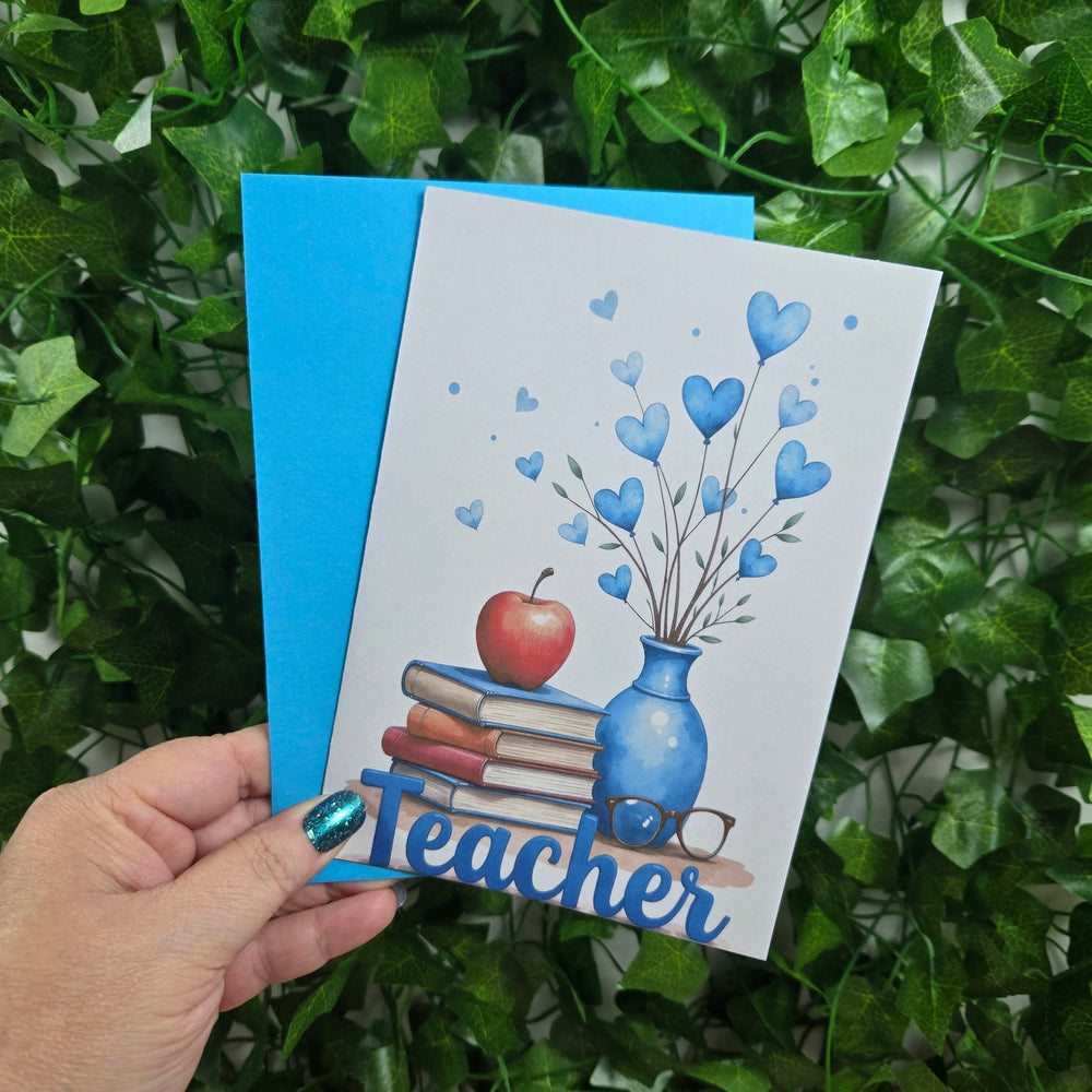 Teacher Birthday or Appreciation Card (ONLINE ORDER ONLY)