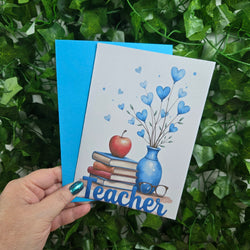 Teacher Birthday or Appreciation Card (ONLINE ORDER ONLY)