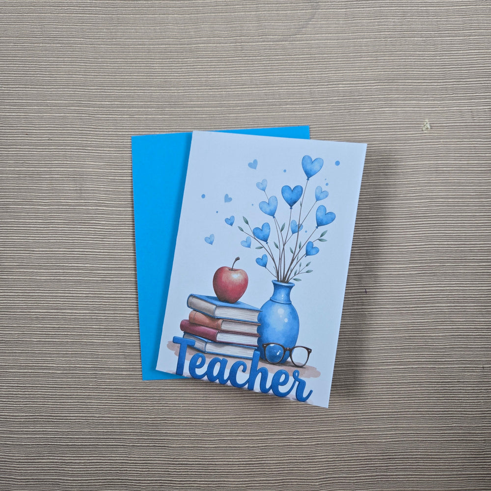 Teacher Birthday or Appreciation Card (ONLINE ORDER ONLY)