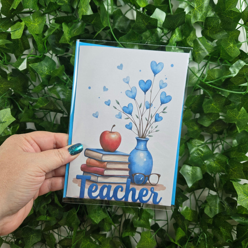 Teacher Birthday or Appreciation Card (ONLINE ORDER ONLY)