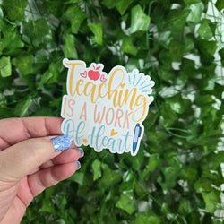 Teacher Series 1 Sticker (ONLINE ORDER ONLY)