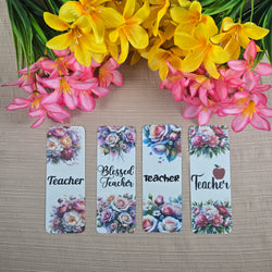 Floral Teacher Bookmark (ONLINE ORDER ONLY)