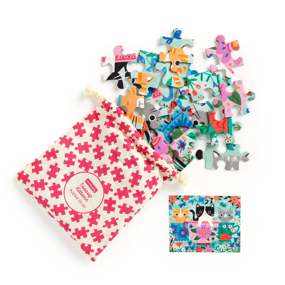 Teacup Kittens 36 Piece Mini Jigsaw Puzzle Mudpuppy (ONLINE ORDER ONLY)