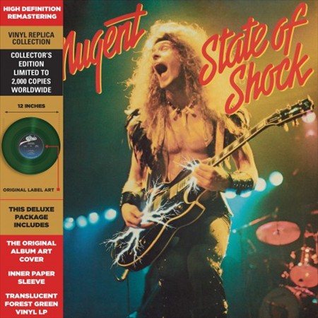 Ted Nugent - STATE OF SHOCK [Vinyl] (ONLINE ORDER ONLY)