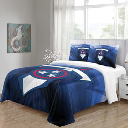 Tennessee Titans Bedding Set Duvet Cover Without Filler (Online Order Only)