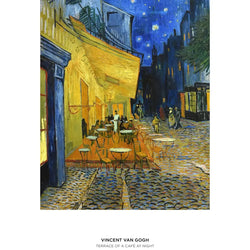 Terrace of A Café At Night by Van Gogh 500 Piece Jigsaw Puzzle Pomegranate (ONLINE ORDER ONLY)