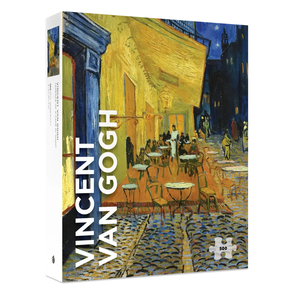 Terrace of A Café At Night by Van Gogh 500 Piece Jigsaw Puzzle Pomegranate (ONLINE ORDER ONLY)