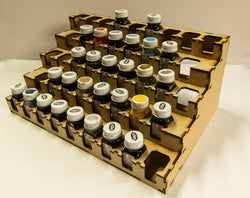 Wall Mount Paint Rack - Testors Square Enamels (Online Order Only)