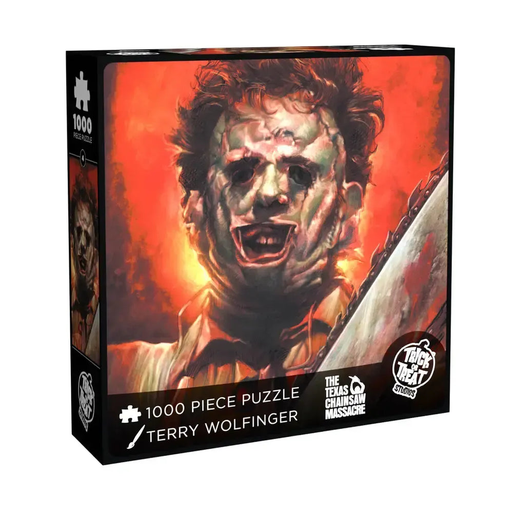 Texas Chainsaw Massacre Leatherface 1000 Piece Jigsaw Puzzle TOTS (ONLINE ORDER ONLY)