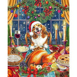 Thanksgiving Guest 1000 Piece Jigsaw Puzzle Springbok (ONLINE ORDER ONLY)