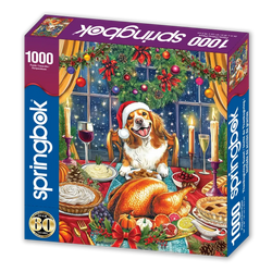 Thanksgiving Guest 1000 Piece Jigsaw Puzzle Springbok (ONLINE ORDER ONLY)