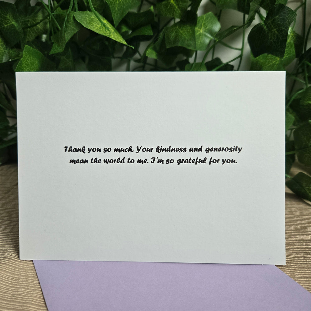 Cactus Thank You Card (ONLINE ORDER ONLY)