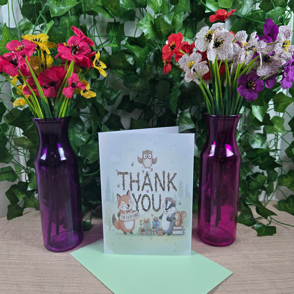 Forest Critters Thank You Card (ONLINE ORDER ONLY)