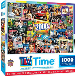 The 2000's TV Time 1000 Piece Jigsaw Puzzle MasterPieces (ONLINE ORDER ONLY)
