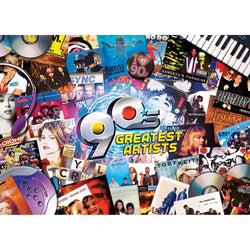 The 90's Greatest Hits Artists 1000 Piece Jigsaw Puzzle MasterPieces (ONLINE ORDER ONLY)