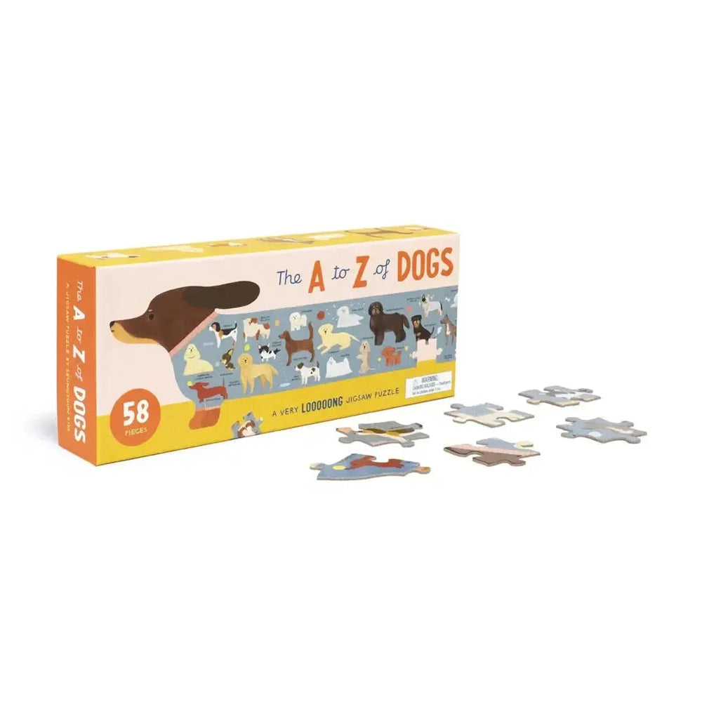 The A-Z of Dogs 58 Piece Jigsaw Puzzle Laurence King (ONLINE ORDER ONLY)