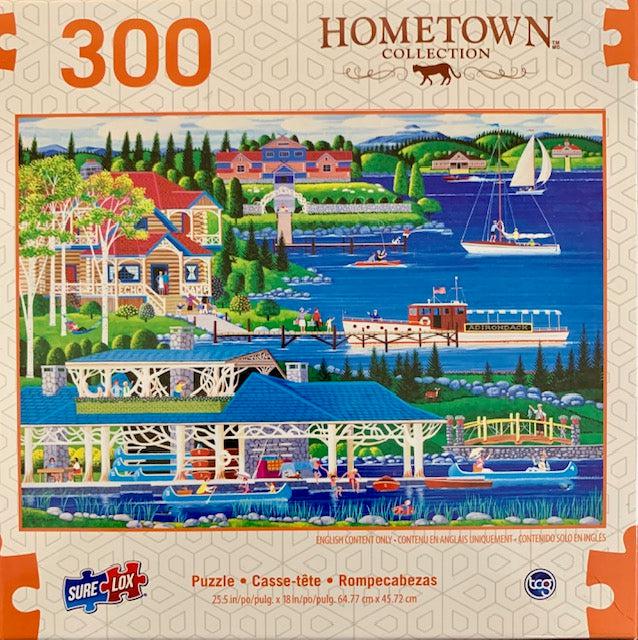 The Adirondacks Hometown Collection 300 Piece Jigsaw Puzzle Sure Lox (ONLINE ORDER ONLY)