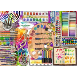 The Artist's Palette 500 Large Piece Jigsaw Puzzle Ravensburger (ONLINE ORDER ONLY)