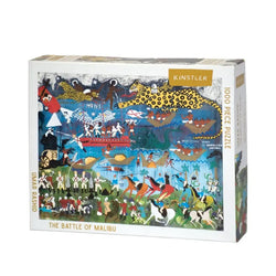 The Battle of Malibu by Umar Rashid 1000 Piece Jigsaw Puzzle Kinstler (ONLINE ORDER ONLY)
