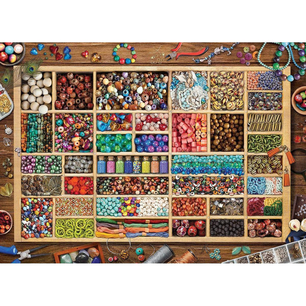 The Bead Collection 1000 Piece Jigsaw Puzzle Eurographics (ONLINE ORDER ONLY)