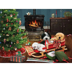 The Best Christmas Gift 275 Large Piece Jigsaw Puzzle Cobble Hill (ONLINE ORDER ONLY)