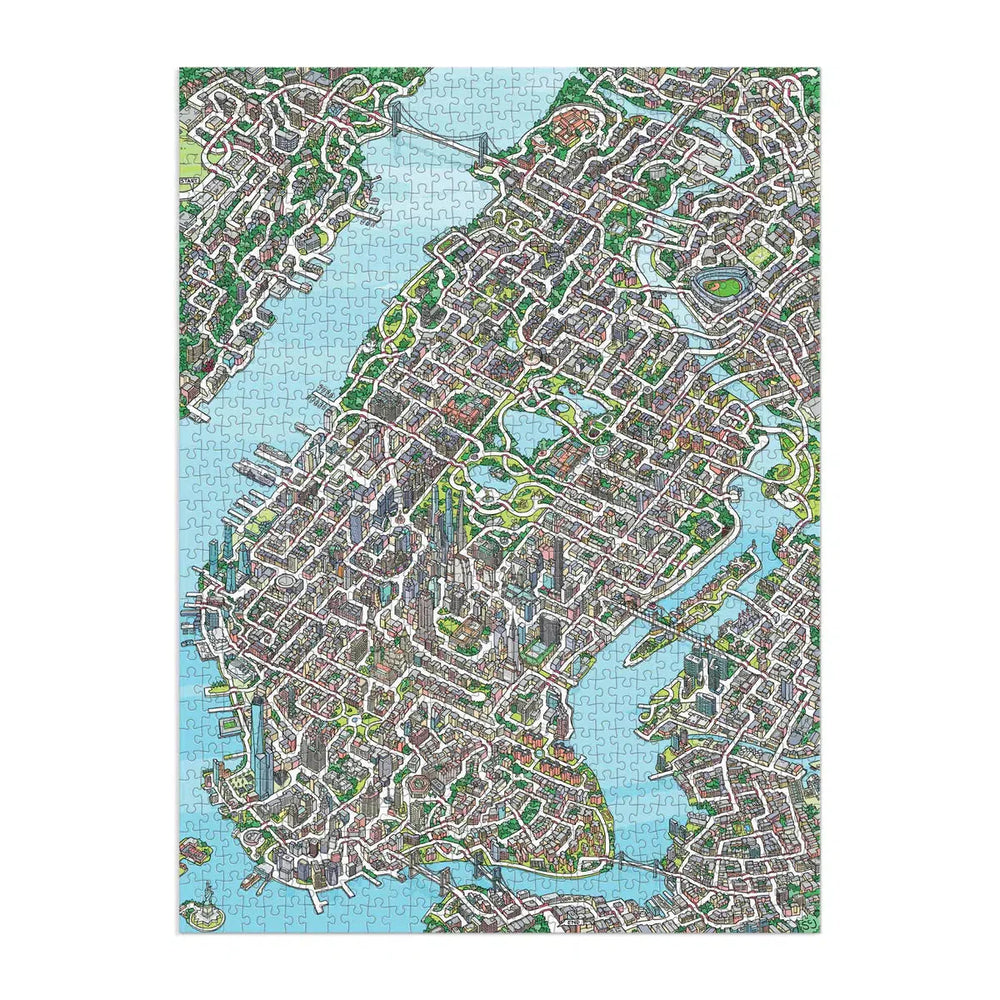 The Big Apple Maze 1000 Piece Jigsaw Puzzle Galison (ONLINE ORDER ONLY)