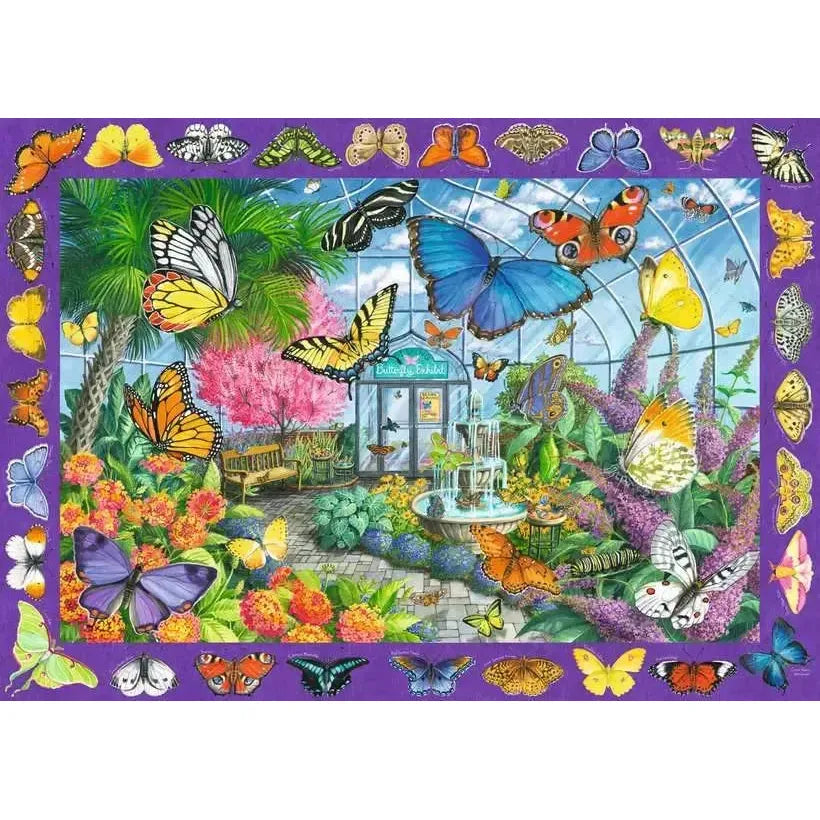 The Butterfly Place 500 Large Piece Jigsaw Puzzle Ravensburger (ONLINE ORDER ONLY)