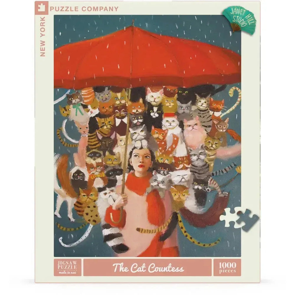 The Cat Countess 1000 Piece Jigsaw Puzzle NYPC (ONLINE ORDER ONLY)