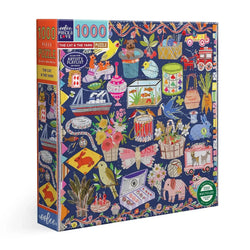 The Cat & the Yarn 1000 Piece Jigsaw Puzzle eeBoo (ONLINE ORDER ONLY)