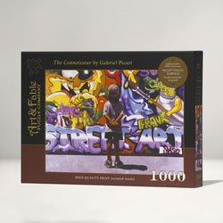The Connoisseur 1000 Piece Premium Jigsaw Puzzle Art & Fable (ONLINE ORDER ONLY)