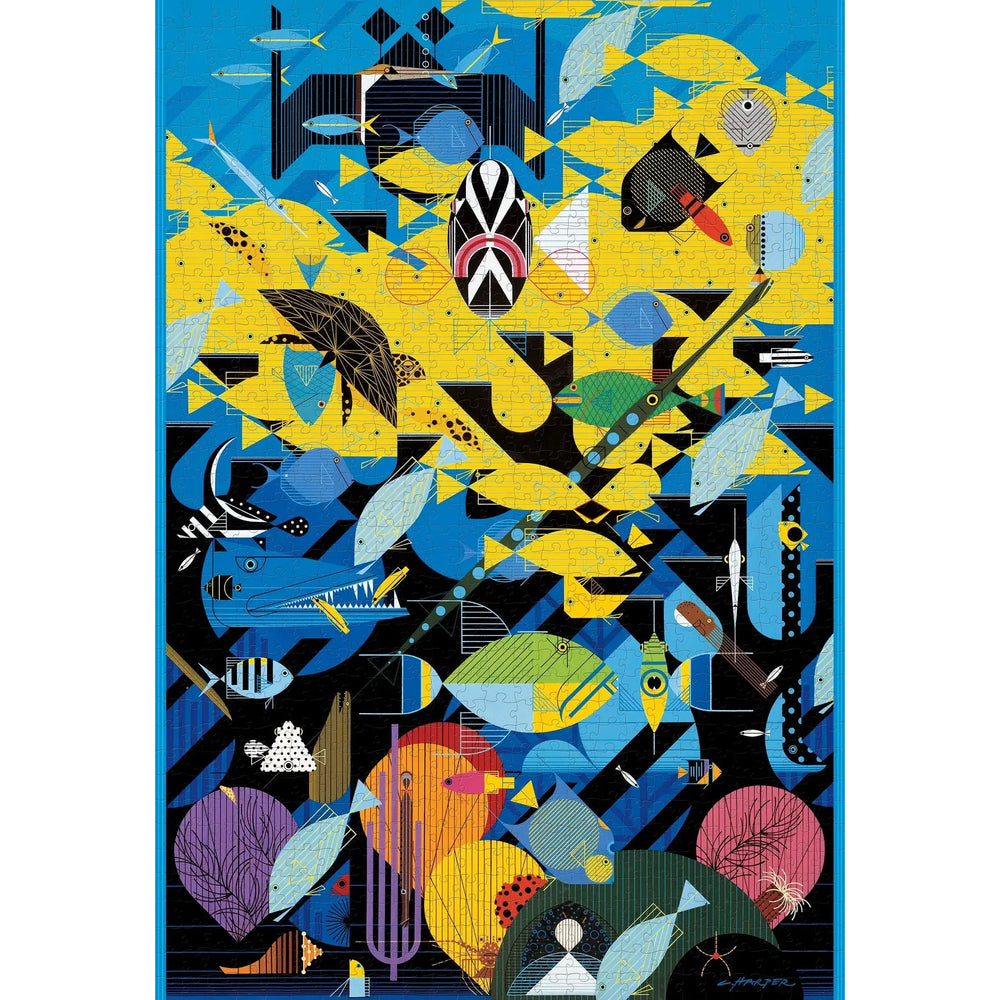 The Coral Reef 1000 Piece Jigsaw Puzzle Pomegranate (ONLINE ORDER ONLY)