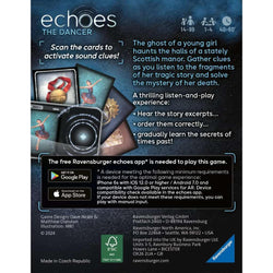 The Dancer - Echoes Audio Mystery Card Game - Ravensburger (ONLINE ORDER ONLY)