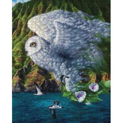 The Dawn of Makahiki by Jon Ching 1000 Piece Jigsaw Puzzle Pomegranate (ONLINE ORDER ONLY)