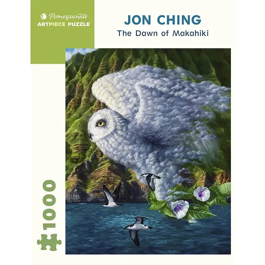 The Dawn of Makahiki by Jon Ching 1000 Piece Jigsaw Puzzle Pomegranate (ONLINE ORDER ONLY)