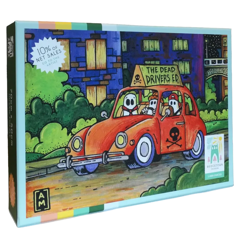 The Dead's Drivers Ed by Andrew Maynard 1000 Piece Jigsaw Puzzle Bridgetown (ONLINE ORDER ONLY)
