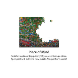 The Dog Park 500 Piece Jigsaw Puzzle Springbok (ONLINE ORDER ONLY)