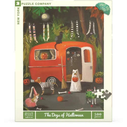 The Dogs of Halloween 500 Piece Jigsaw Puzzle NYPC (ONLINE ORDER ONLY)