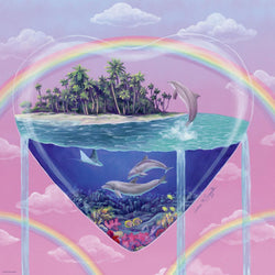 The Dolphins Tiny Worlds 1000 Piece Jigsaw Puzzle Heye (ONLINE ORDER ONLY)