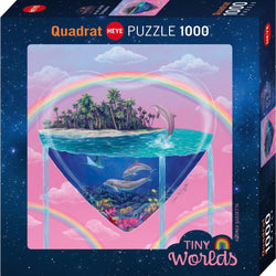 The Dolphins Tiny Worlds 1000 Piece Jigsaw Puzzle Heye (ONLINE ORDER ONLY)
