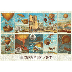 The Dream of Flight: Early Ballooning 1000 Piece Jigsaw Puzzle Pomegranate (ONLINE ORDER ONLY)